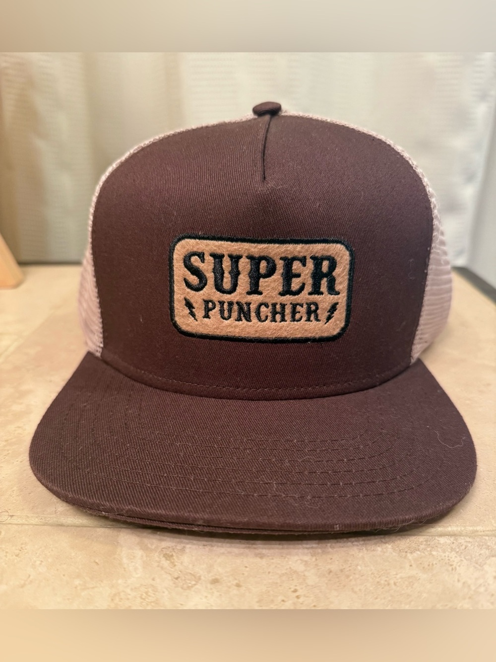 New Unisex Dale Brisby Super Puncher Patch Flat Bill Hat